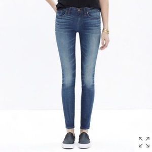 Madewell Skinny Skinny Jeans In Edmonton Wash